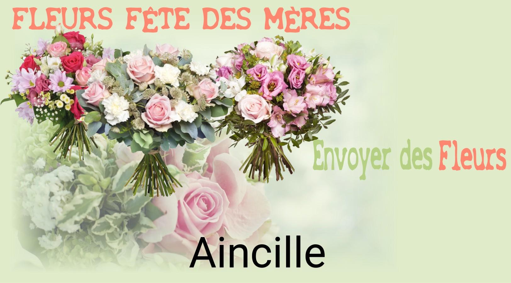 Bouquet de Fête des Mères livré à Aincille